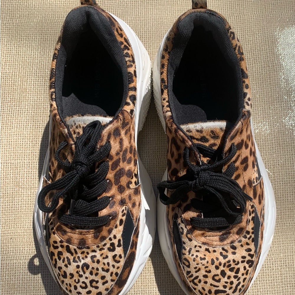 Gianni Bini Leopard Sneakers